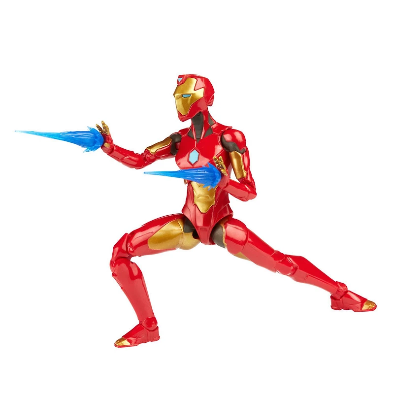 Hasbro Marvel Legends Series, figurine Ironheart de 15 cm, avec 5 accessoires et pièce Build-a-Figure
