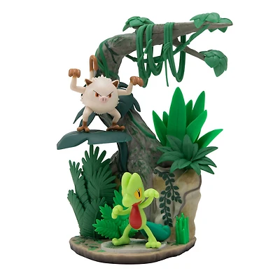 Pokémon Select - Environnement Jungle Sauvage : Mankey + Treecko