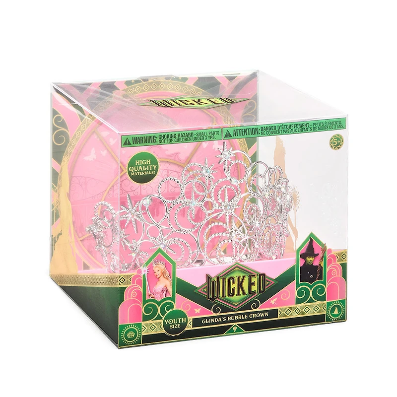 The Noble Collection Wicked Bubble Crown De Glinda - Édition anglaise