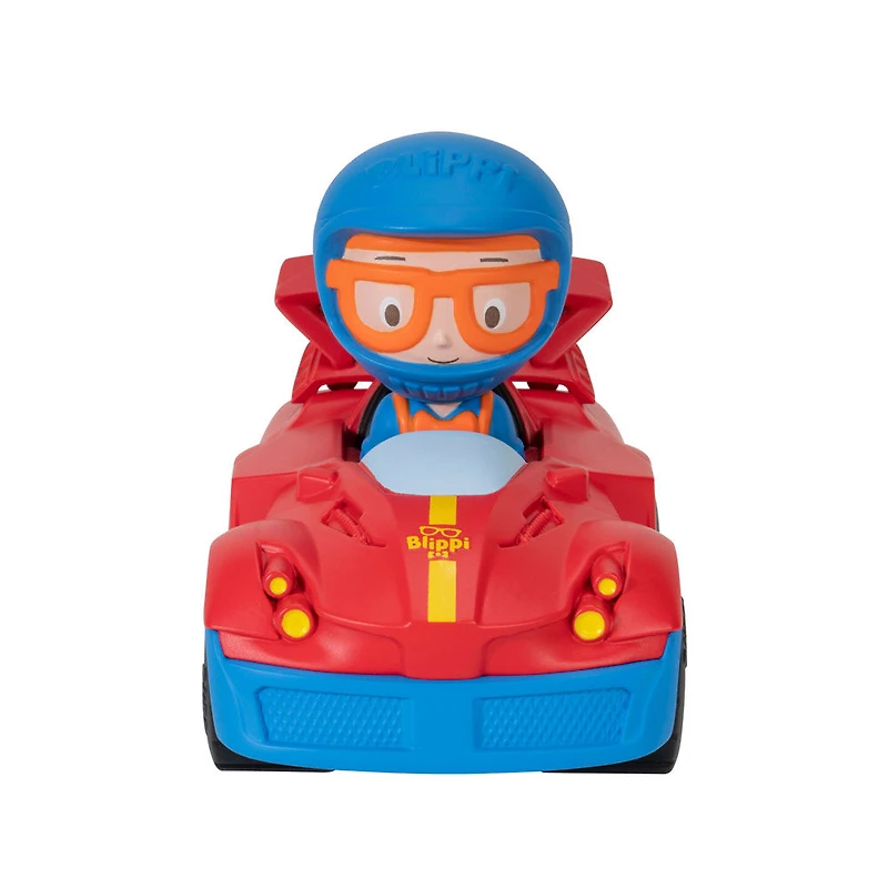 Blippi Mini Vehicle - Race Car - English Edition