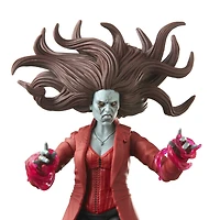 Marvel Legends Series, série What If, figurine de collection Zombie Scarlet Witch de 15 cm MCU Disney+, 2 accessoires et 1 pièce Build-a-Figure