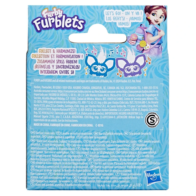 Furby Furblets Hoo-Lah Mini Electronic Plush Toy