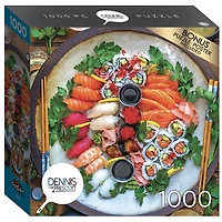 Cra-Z-Art - Dennis Prescott 1000pc Puzzle - So Good Sushi
