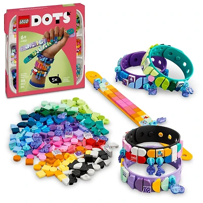 LEGO DOTS Bracelet Designer Mega Pack 41807 DIY Bracelet Kit (388 Pieces)