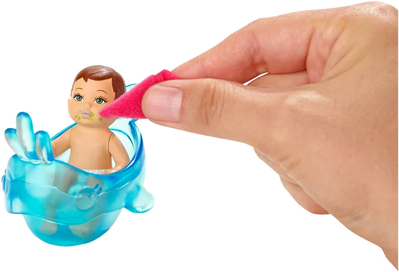 Barbie - Careers Twin Babysitter Doll & Playset