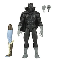 Marvel Legends Series, bandes dessinées classiques Marvel, Black Panther de 15 cm, 2 accessoires et 1 pièce Build-A-Figure