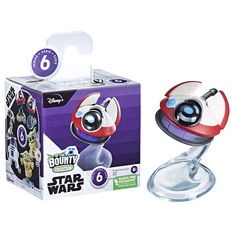 Star Wars The Bounty Collection Series 6, L0-LA59 (Lola) Mini Action Figure, Taking Flight Pose, 2.25 Inch-Scale