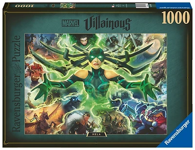 Ravensburger - Marvel Villainous: Hela casse-têtes 1000pc