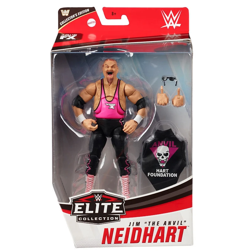 WWE - Collection Elite - Figurine articulée - Jim "the Anvil" Neidhart