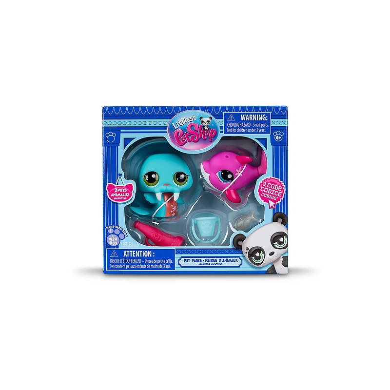 Littlest Pet Shop Pet Pairs 2-Pack Cascades Fin-Tastic