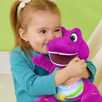 Fisher-Price Barney's World Barney Cur Lumineux, multilingue