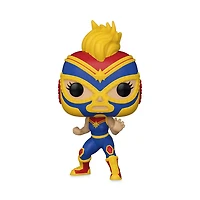 Captain Marvel La Estrella Cósmica Funko Pop! Figurine a tête oscillante- Marvel Lucha Libre Edition