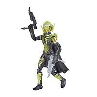 Power Rangers Beast Morphers, figurine de 15 cm du cybervilain Roxy, inspirée de la série télé Power Rangers