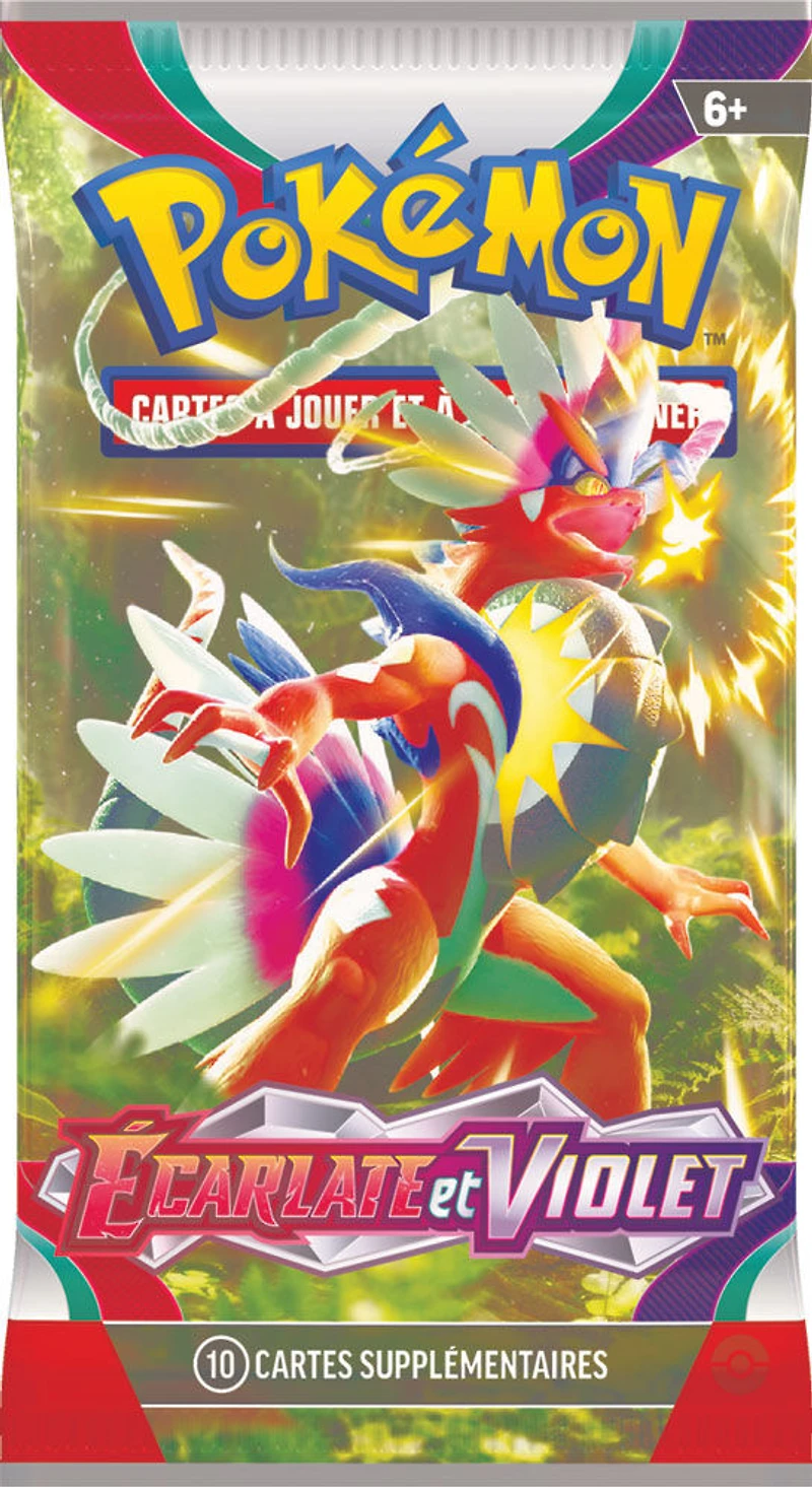 Booster et protège-cartes Écarlate et Violet Pokémon - Édition française