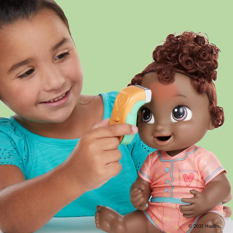 Baby Alive Lulu Achoo Doll, 12-Inch Interactive Doctor Play Toy