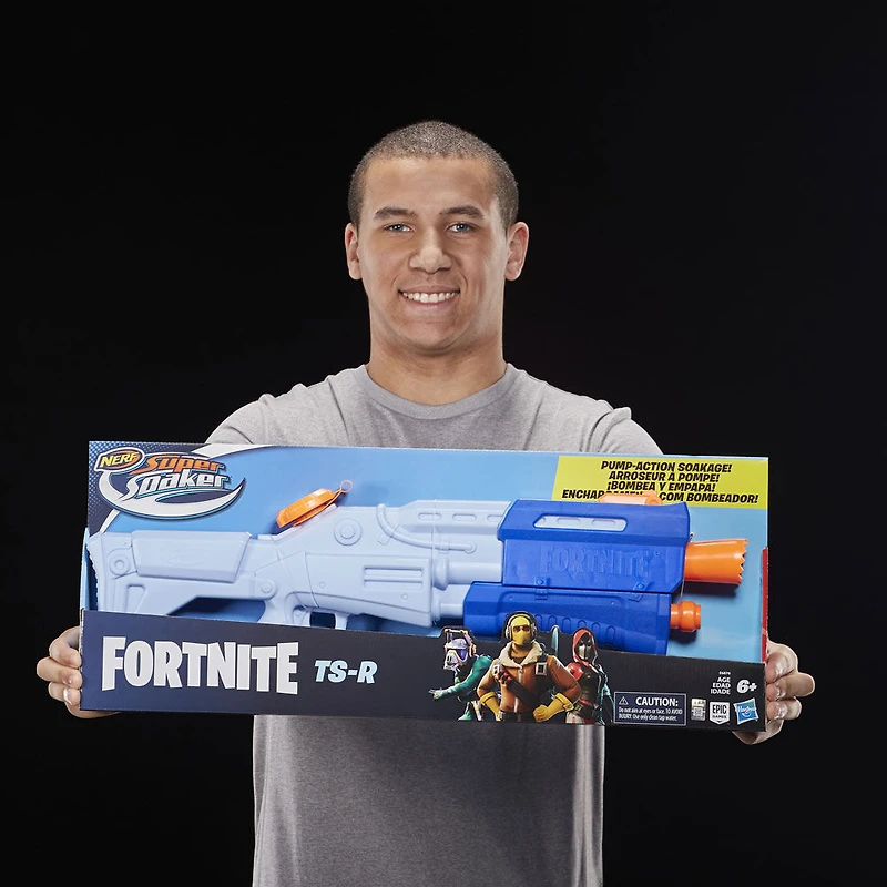 Jouet foudroyeur à eau Nerf Super Soaker Fortnite TS-R