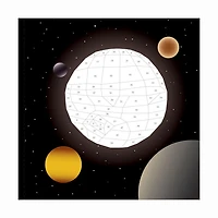 Paint by Sticker Kids: Outer Space : Create 10 Pictures One Sticker at a Time! Includes Glow-in-the-Dark Stickers - Édition anglaise