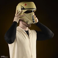 Star Wars The Black Series, casque électronique premium Shoretrooper, cosplay pour adultes