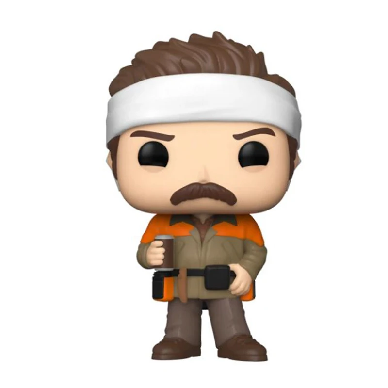 Figurine en Vinyle Hunter Ron par Funko POP! Parks and Recreation