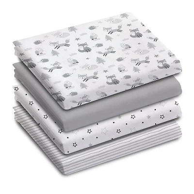 Koala Baby - Receiving Blankets 4 Pack Fox Island