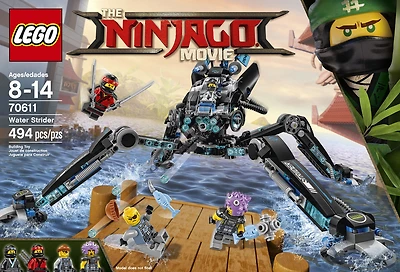 LEGO Ninjago Movie Le robot araignée d'eau 70611