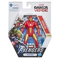 Hasbro Marvel Gamerverse 6-inch Action Figure Toy Iron Man Overclock