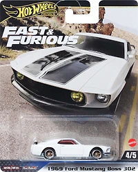 Voiture Hot Wheels Ford Mustang Boss 302 à l'échelle 1:64