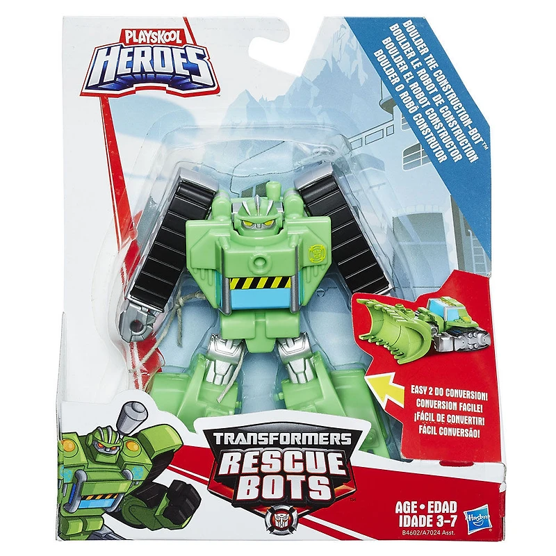 Playskool Heroes Transformers Rescue Bots - Boulder le robot de construction