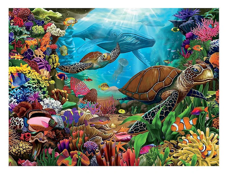 Ceaco Puzzle 1500 pièces Turtle's Ocean Voyage