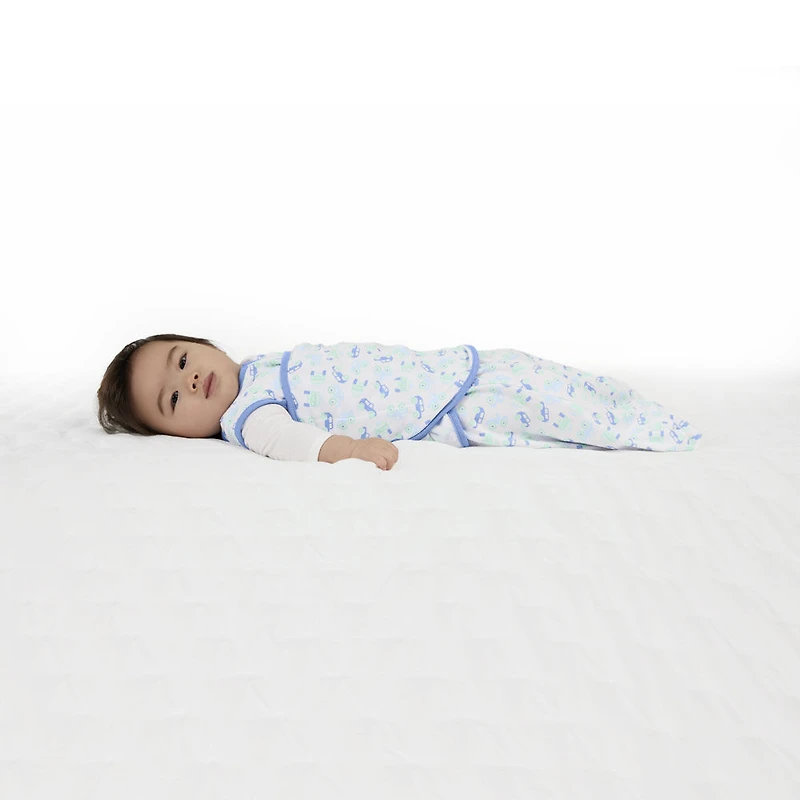 SwaddleMe Arms Free 1PK Couverture-sac transformable PETIT TOUT-TERRAIN ÉTAPE 2