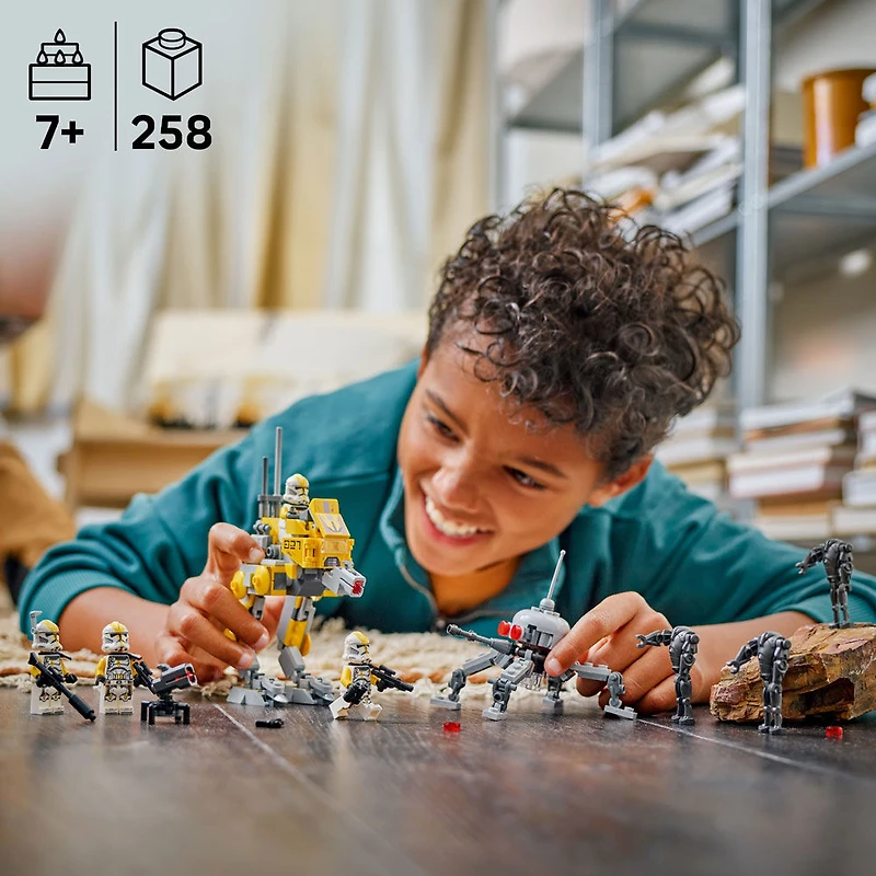 LEGO Star Wars : La Revanche des Sith Ensemble de Combat de Soldats Clones du 327e Corps d'Armée Stellaire, Ensemble Cadeau 75431