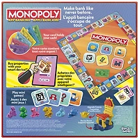 Monopoly App Banking Board Game, App-Enabled Game, Links to Smart Devices, Ages 8+