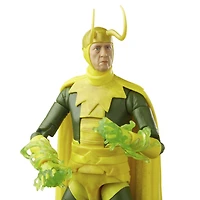 Marvel Legends Series, figurine de collection Loki de 15 cm MCU Disney+, 5 accessoires et 1 pièce Build-a-Figure