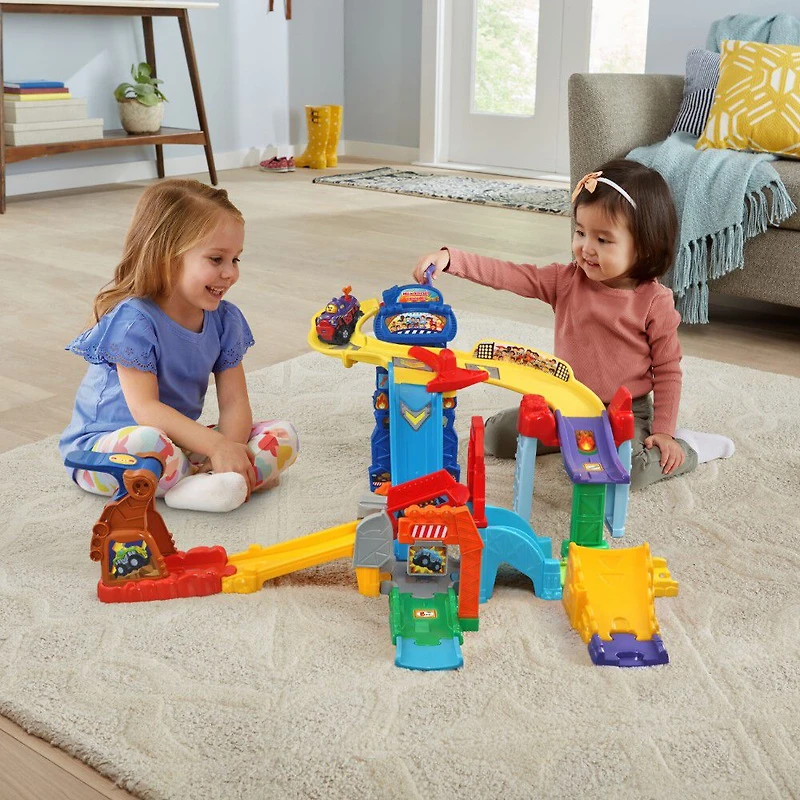 VTech Tut Tut Bolides Maxi circuit cascades + Diego, super turbo - Édition française