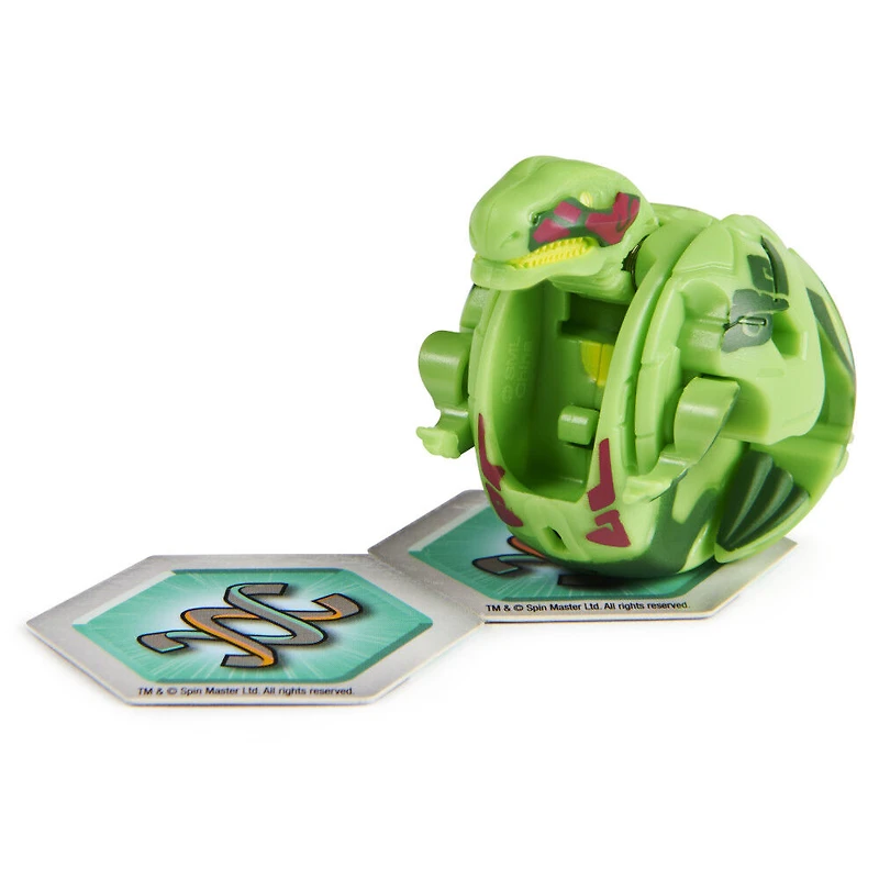 Bakugan Evolutions, Trox, Figurine articulée de 5,1 cm et carte à collectionner