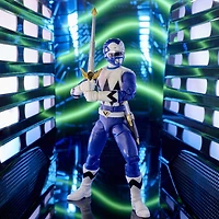 Power Rangers Lightning Collection Lost Galaxy, figurine de collection haut de gamme Ranger bleu, 15 cm