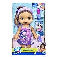 Baby Alive Glam Spa Baby Doll, Mermaid, Makeup Toy