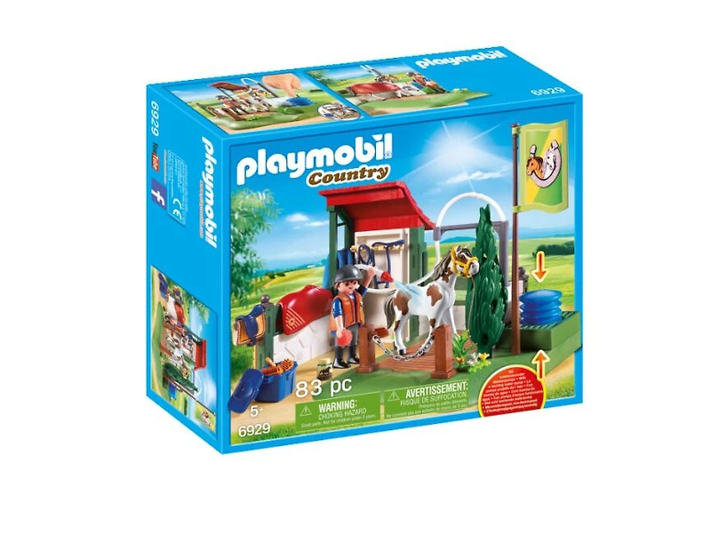 Playmobil - Box de lavage pour chevaux