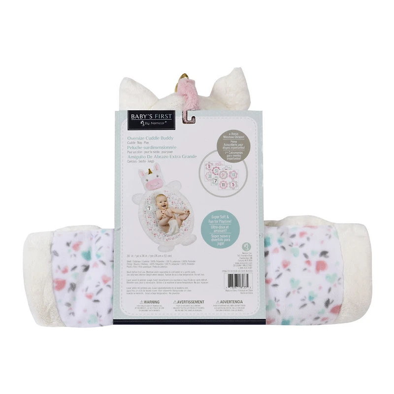 Baby's First By Nemcor Peluche surdimensionnee- licorne