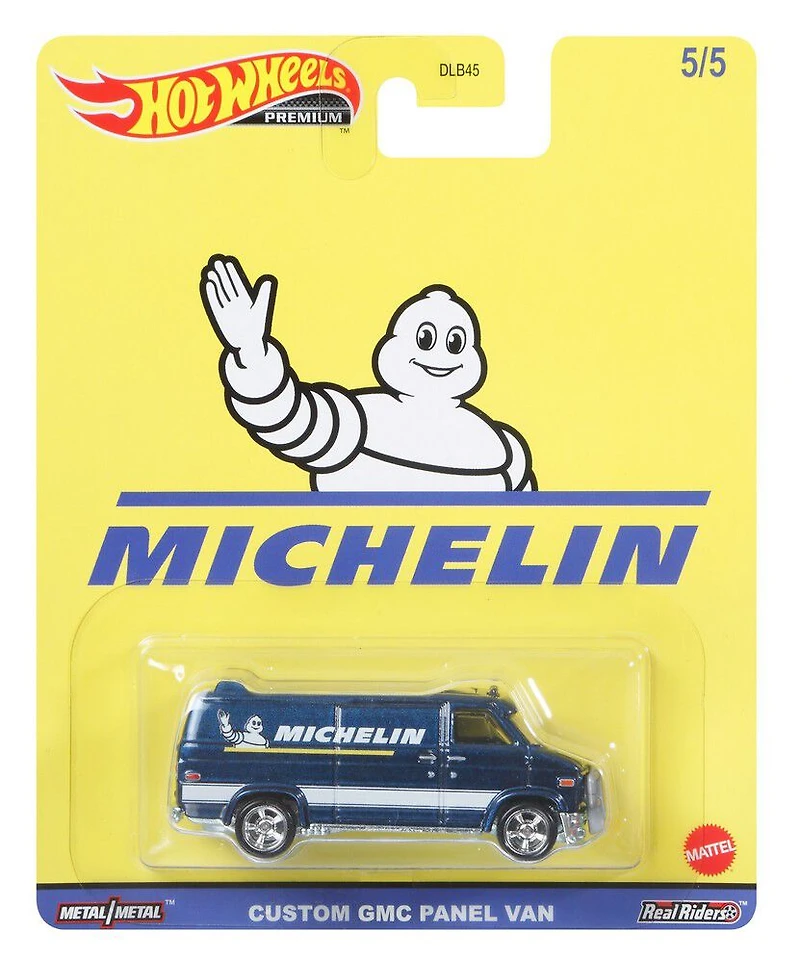 Hot Wheels Pop Culture 1:64 Scale Michelin GMC Panel Van