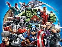 Avengers/Spiderman Double Sided Adult Puzzle 500Pc