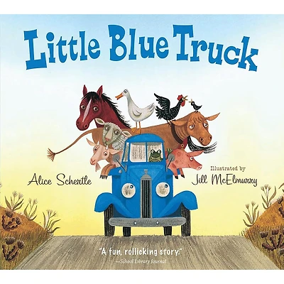 Little Blue Truck Padded Board Book - Édition anglaise