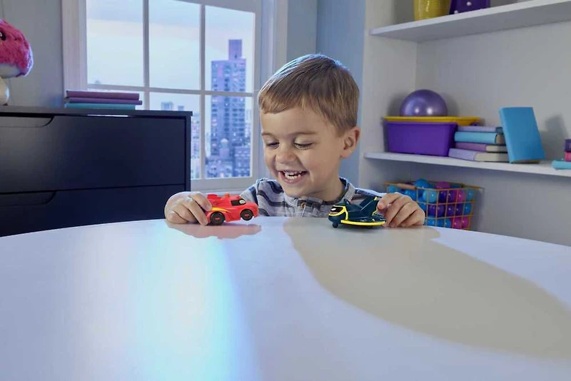 Fisher-Price - DC Batwheels - Coureurs lumineux - Flamme et Wing, 1:55