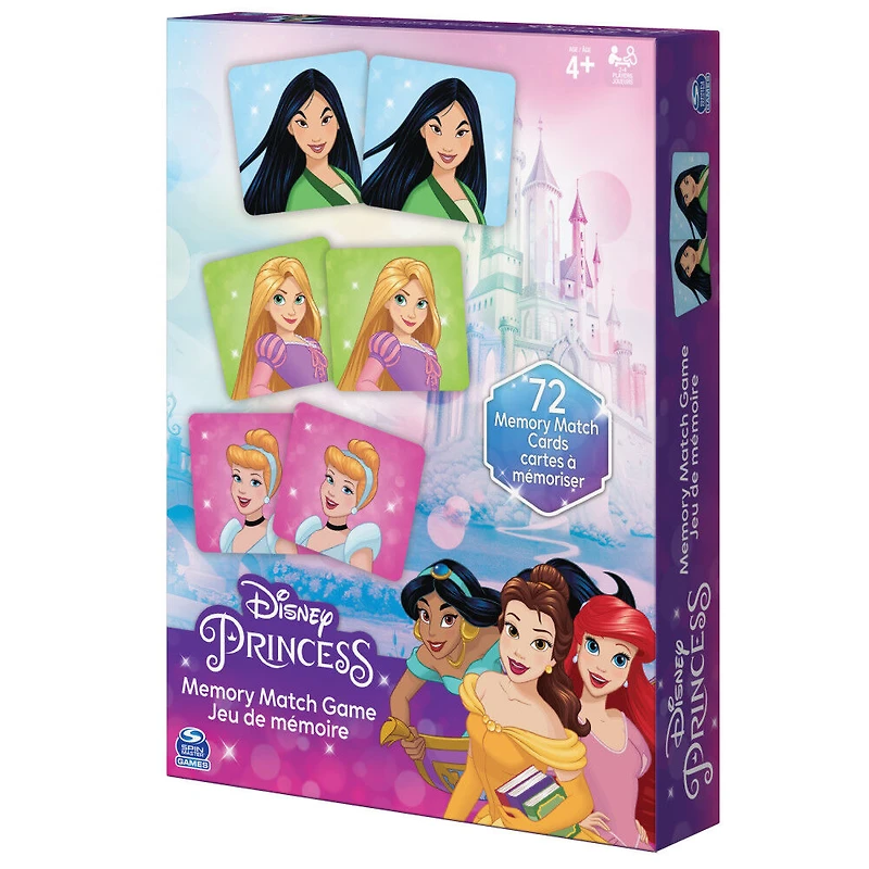 Disney Princess, Jeu de mémoire