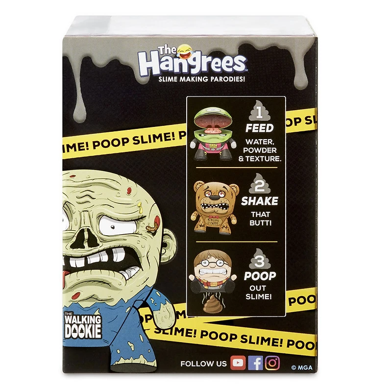 The Hangrees: Turd Titans Go! Collectible Parody Figure with Slime