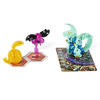 Bakugan Evolutions, Coffret Platinum Power Up Dragonoid avec Nano Sledge et Lancer