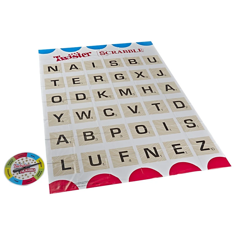 Game Mashups Twister Scrabble - English Edition - R Exclusive