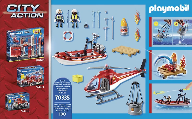 Playmobil - Fire Rescue Mission
