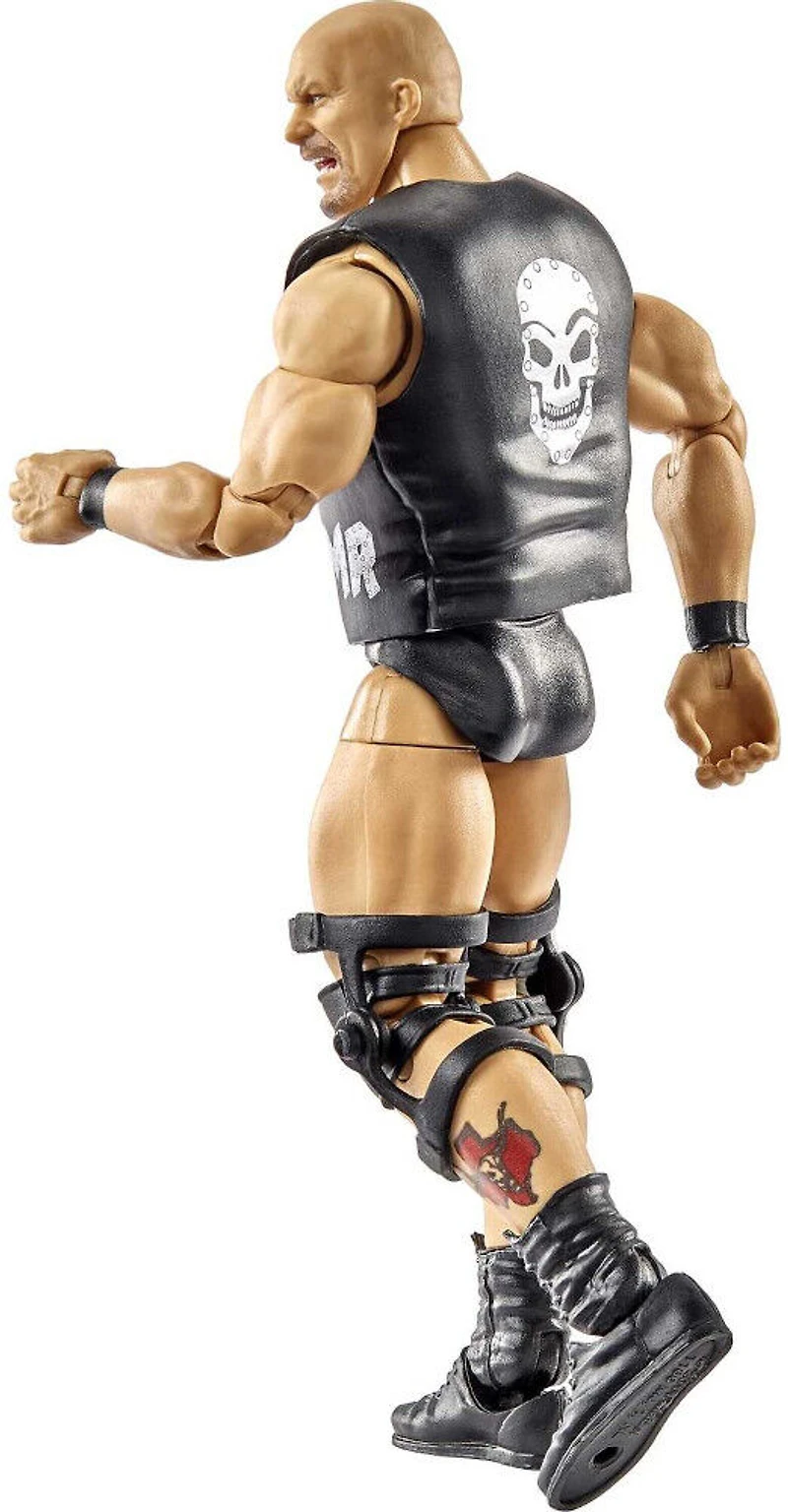 WWE WrestleMania - Figurine articulée Élite "Stone Cold" Steve Austin