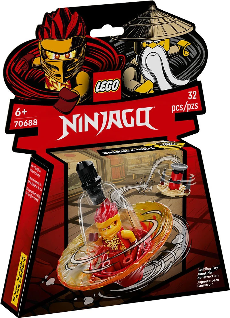 LEGO NINJAGO L'entraînement de ninja Spinjitzu de Kai 70688 Ensemble de construction (32 pièces)